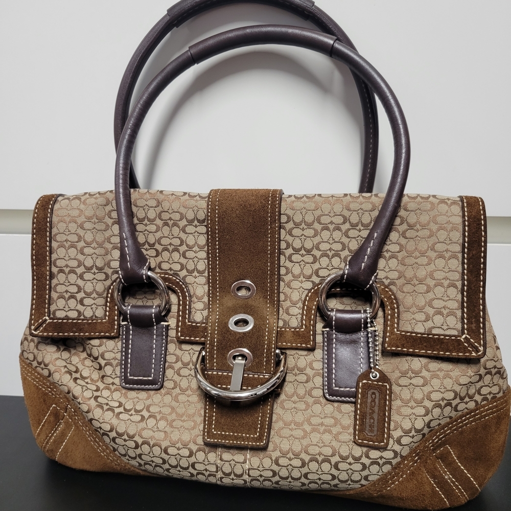 Coach Suede Bag